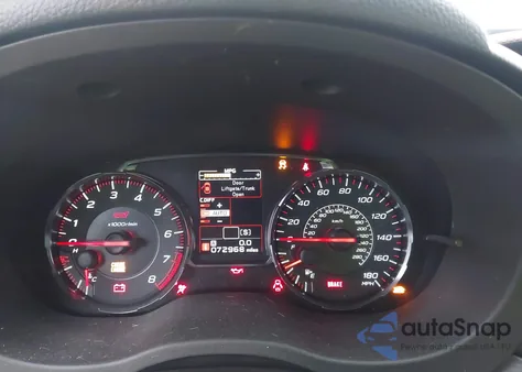 2018 Subaru Wrx Sti из США, поврежденный, VIN JF1VA2M68J9839524